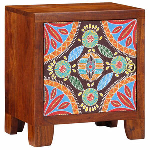 vidaXL Nattbord 40x30x45 cm heltre akasie