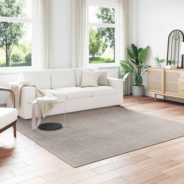 vidaXL Omr&aring;detepper Torget Krem og Taupe 240 x 240 cm
