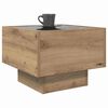vidaXL Kaffebord artisan eik 40 x 40 x 30 cm Konstruert tre