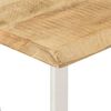 vidaXL Konsollbord med naturlig kant 105x33x76 cm heltre akasie