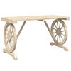 vidaXL Hagebord 115x55x65 cm heltre gran