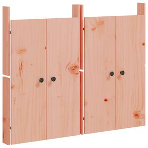 vidaXL Utekj&oslash;kkend&oslash;rer MEPPEL 2stk 50x9x82 cm heltre furu