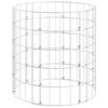vidaXL Sirkul&aelig;r gabion stolpe galvanisert st&aring;l &Oslash;50x50 cm