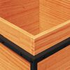 vidaXL Hageplantekasse voksbrun 40x40x50 cm heltre furu