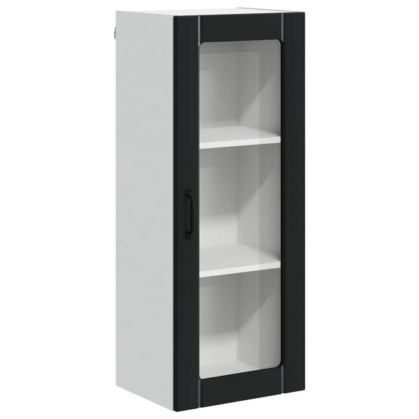 vidaXL Kj&oslash;kkenskap Svart 40 x 31 x 100 cm Konstruert tre