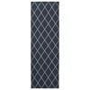 vidaXL Teppe Runner ORIZ 1150 gsm Svart nettm&oslash;nster