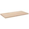 vidaXL Bordplate 80x40x2,5 cm heltre furu rektangul&aelig;r