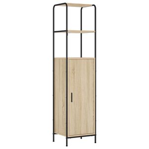 vidaXL H&oslash;yskap Sonoma eik 40 x 33 x 161 cm Konstruert tre