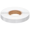 vidaXL Reflekterende tape hvit 2,5 cm x 50 m PVC