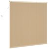 vidaXL Venetiansk persienne Lys Brun med M&oslash;nster 150 x 150 cm PVC
