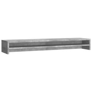 vidaXL Skjermfeste betonggr&aring; 100x24x13 cm konstruert tre