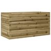 vidaXL Plantekasse 90x40x46 cm impregnert furu