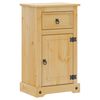 vidaXL Baderomsskap Corona 45x33x80 cm heltre furu