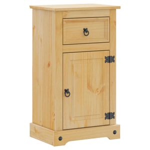 vidaXL Baderomsskap Corona 45x33x80 cm heltre furu