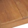 vidaXL Spisebord heltre teak med naturlig etterbehandling 120x60x76 cm