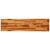 vidaXL Konsollbord med naturlig kant 140x40x80 cm heltre akasie