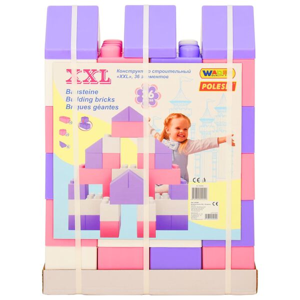 Polesie Wader Byggeklosser XXL 36 stk