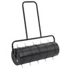vidaXL Hage gressrulle med aerator klemmer &Oslash; 30 x 90 cm St&aring;l