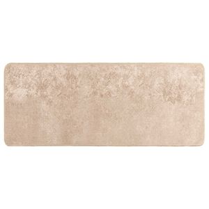 vidaXL Teppe Runner MARSA Beige 50 x 100 cm Polyester og PVC