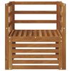 vidaXL Utend&oslash;rs sofa-sett Naturlig 67 x 63 x 73 cm Solid akasietre