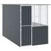 vidaXL Fuglebur Antrasitt 165 x 318 x 200 cm Galvanisert St&aring;l