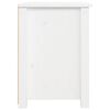 vidaXL Nattbord 2 stk hvit 40x35x49 cm heltre furu