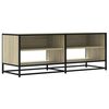 vidaXL TV-benk sonoma eik 120,5x40x46 cm konstruert tre og metall