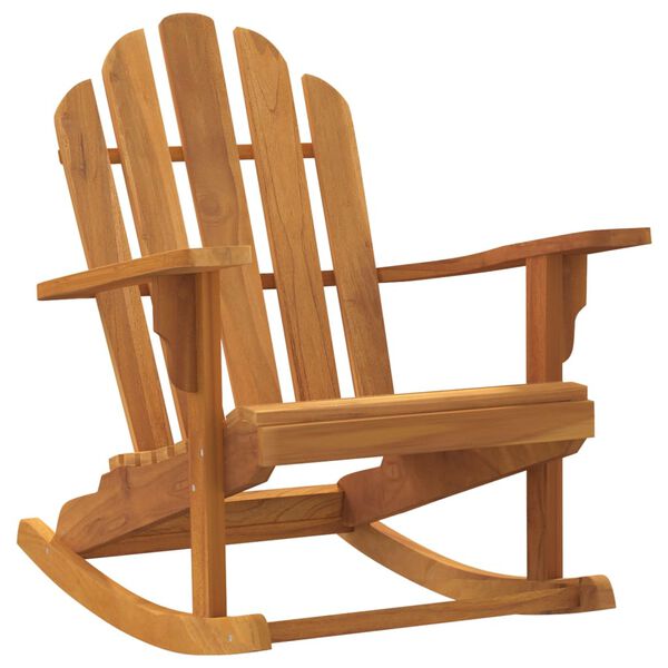 vidaXL Adirondack gyngestol 79x100x103 cm heltre teak