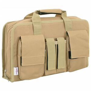 vidaXL Pistolveske khaki 40x24x10 cm oxfordstoff