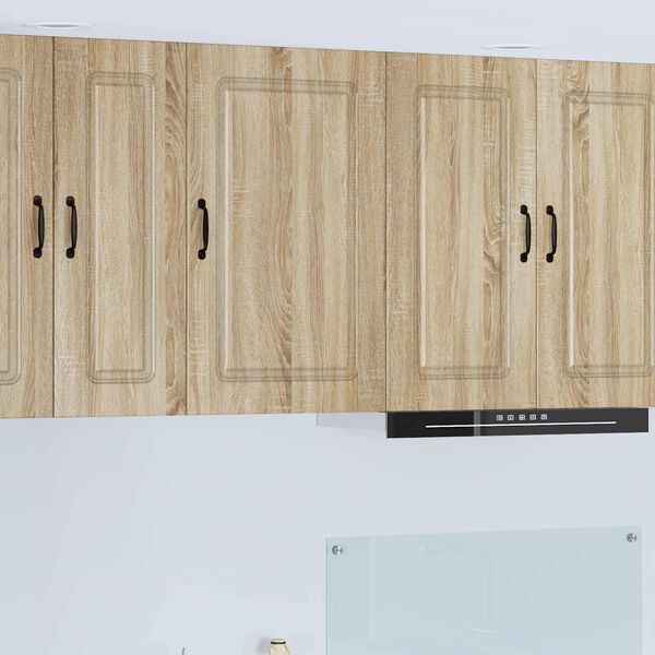 vidaXL Kj&oslash;kkenskap Kalmar Sonoma eik 50 x 31 x 80 cm Konstruert tre