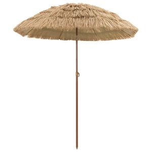 vidaXL Hageparasol 160 x 160 x 196 cm Polypropylen og polyester Rund