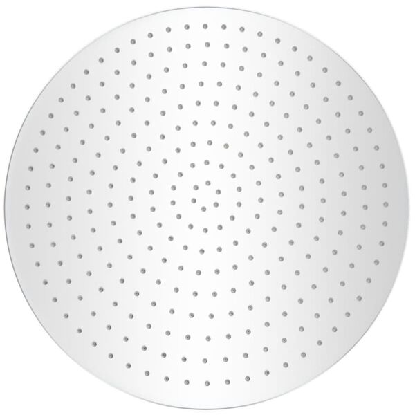 vidaXL Regndusjhode 2 stk rustfritt stål Ø50 cm