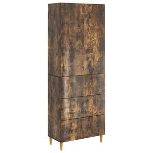 vidaXL Skapsett 2 pcs 66 x 34,5 x 90 cm Konstruert tre