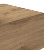vidaXL Nattbordskap Artisan Eik 70 x 36 x 40,5 cm Konstruert tre