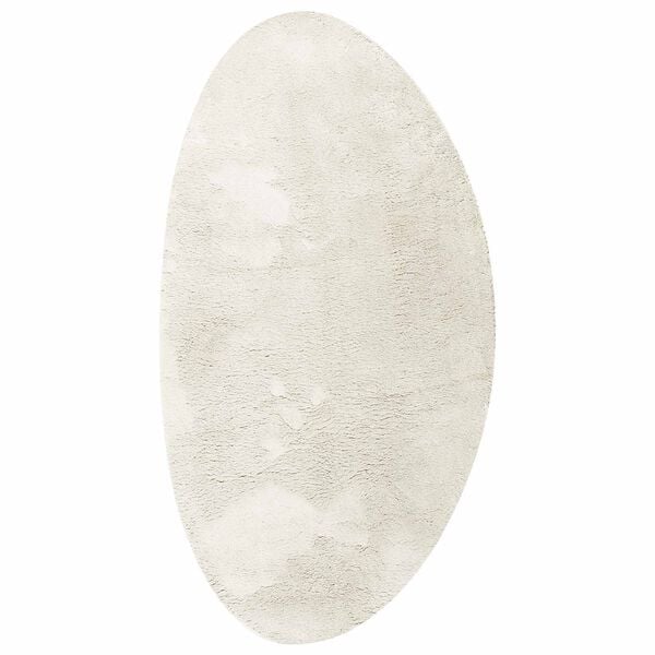 vidaXL Omr&aring;detepper HUARTE Krem 80 x 150 cm Polyester