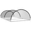 vidaXL Baseball battingnett svart 900x400x250 cm polyester