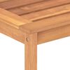 vidaXL Hagespisegruppe 4 deler heltre teak