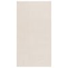 vidaXL Shaggy-teppe kremhvit 120x183 cm polyester