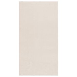 vidaXL Shaggy-teppe kremhvit 120x183 cm polyester