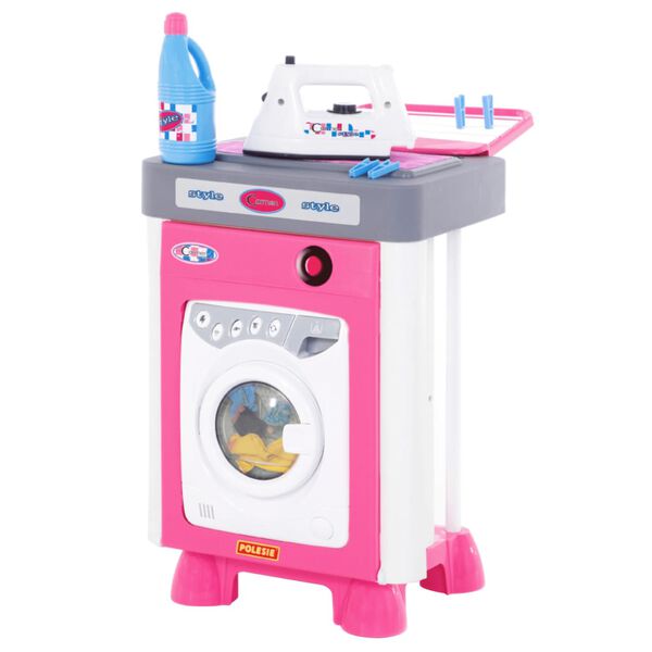 Polesie Wader Lekevaskemaskin for barn 8 deler 45x31x46 cm PP