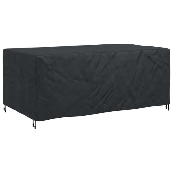 vidaXL Møbelbeskyttelse Ensfarget Svart 240 x 140 x 90 cm 600D