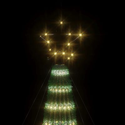 vidaXL Juletre lyskjegle 275 LED varmhvit 180 cm