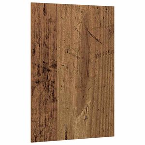 vidaXL Dekorpaneler 12 stk. Gammelt tre 21 x 30 x 0,27 cm