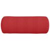 vidaXL Bolster puter 2 pcs Rød Ø 25 x 70 cm stoff