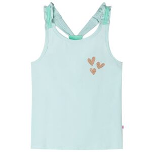 vidaXL Singlet for barn lysemynte 104