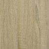 vidaXL Sidebord sonoma eik 50x46x50 cm konstruert tre