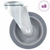 vidaXL Svinghjul med bolthull 8 stk 100 mm