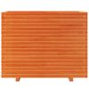 vidaXL Plantekasse voksbrun 90x40x72,5 cm heltre furu