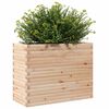 vidaXL Plantekasse 90x40x68,5 cm heltre furu