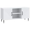 vidaXL TV-skap Hvit 102 x 34,5 x 50 cm Konstruert tre